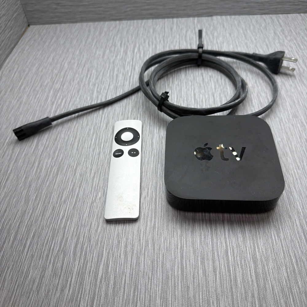 Apple TV 3rd Gen A1469 Media Streamer w Remote HDMI WiFi Tested